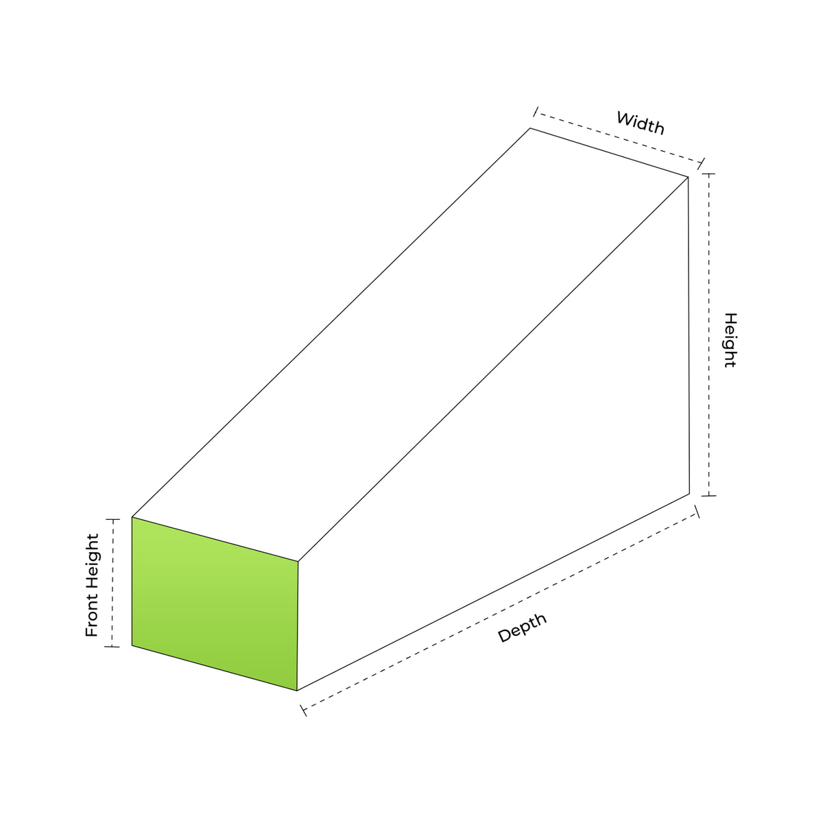 Custom Slanted Back Covers