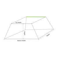 Custom Trapezoidal Shape Covers