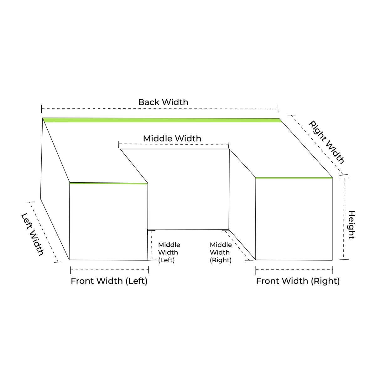 Custom U Shape Covers