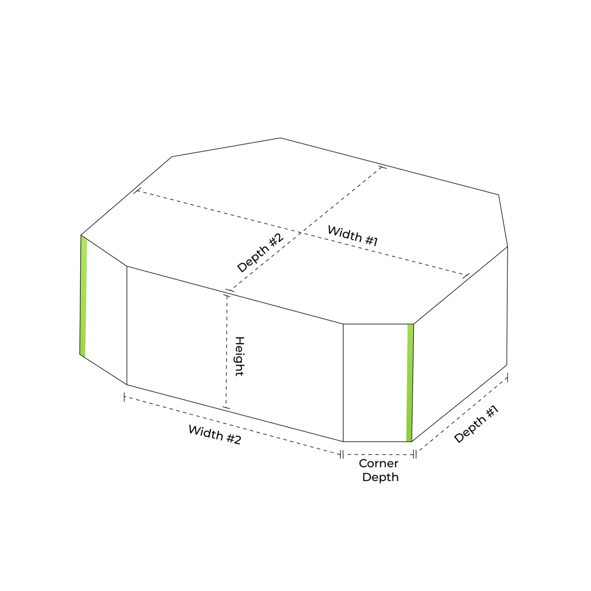 Custom Octagonal Prism Covers