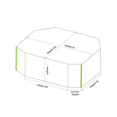 Custom Octagonal Prism Covers