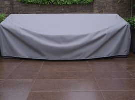 Custom Outdoor Straight Sofa Covers