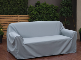 Custom Outdoor 3-Seater Sofa Slipcover