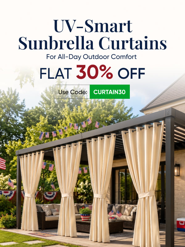 Custom Sunbrella Curtains