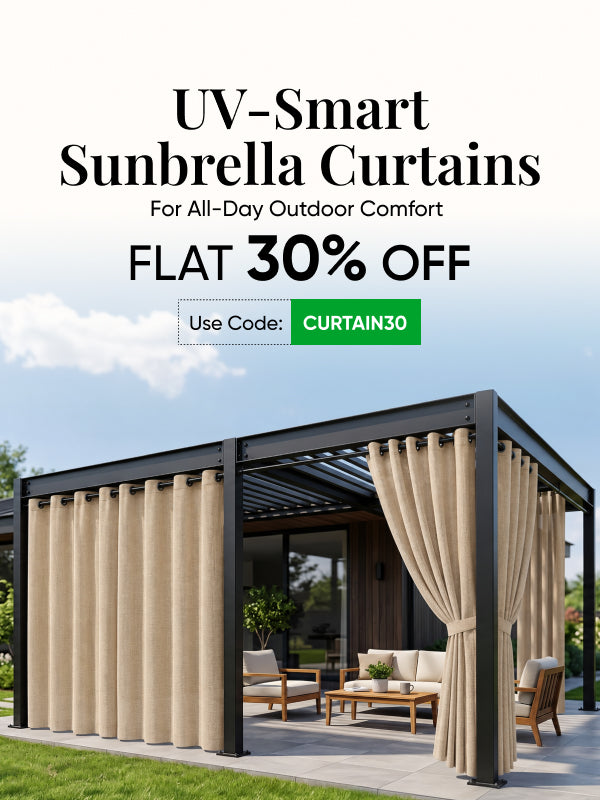 Custom Sunbrella Curtains