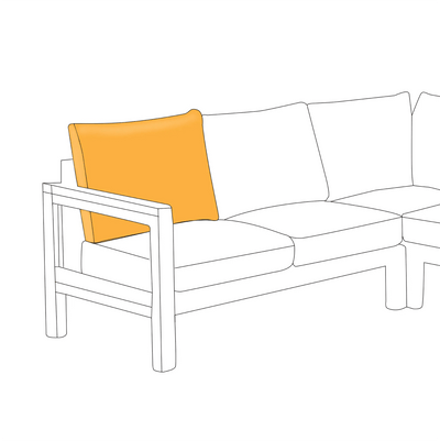 Back cushions for Sofa and Chairs