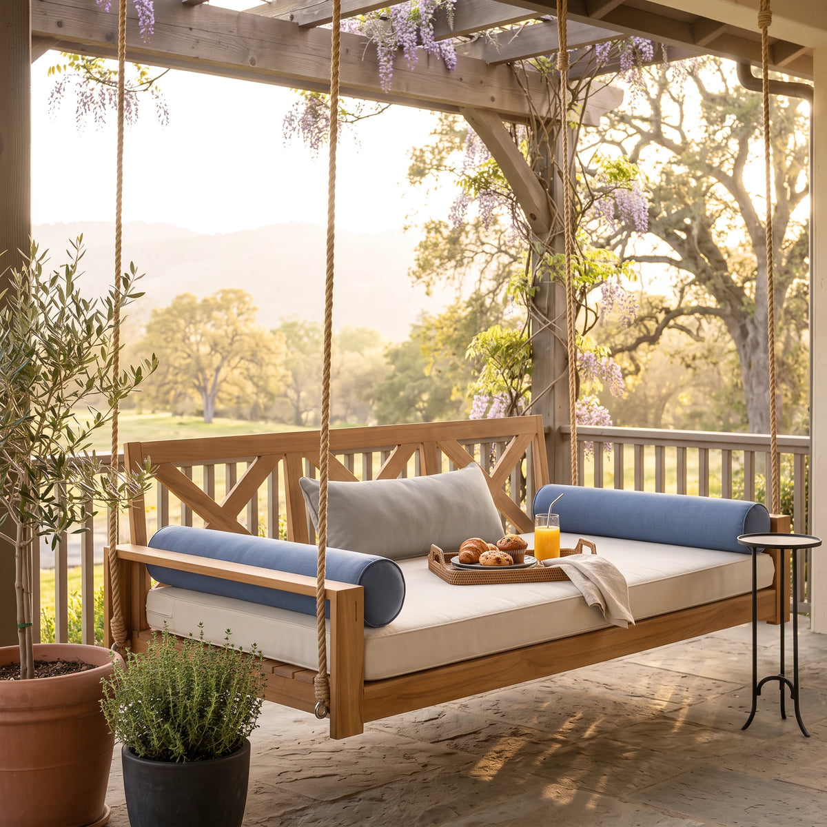 Porch Swing Cushions - view 3