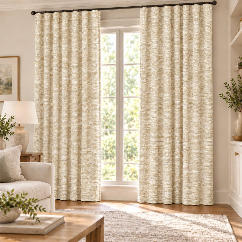 Custom Gold Dreamscape Curtain