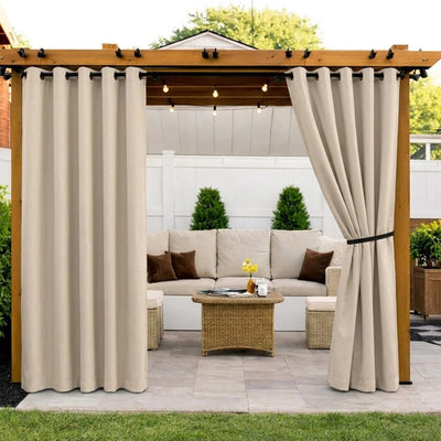 Sunbrella Canvas Canvas Curtain - Alternate image