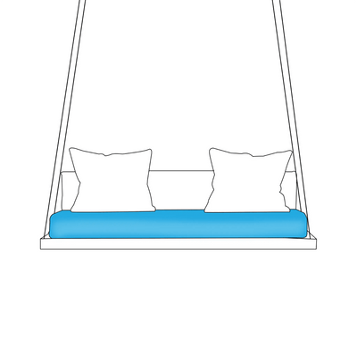 Sunbrella® Custom Outdoor Bench and Porch Swing Cushions