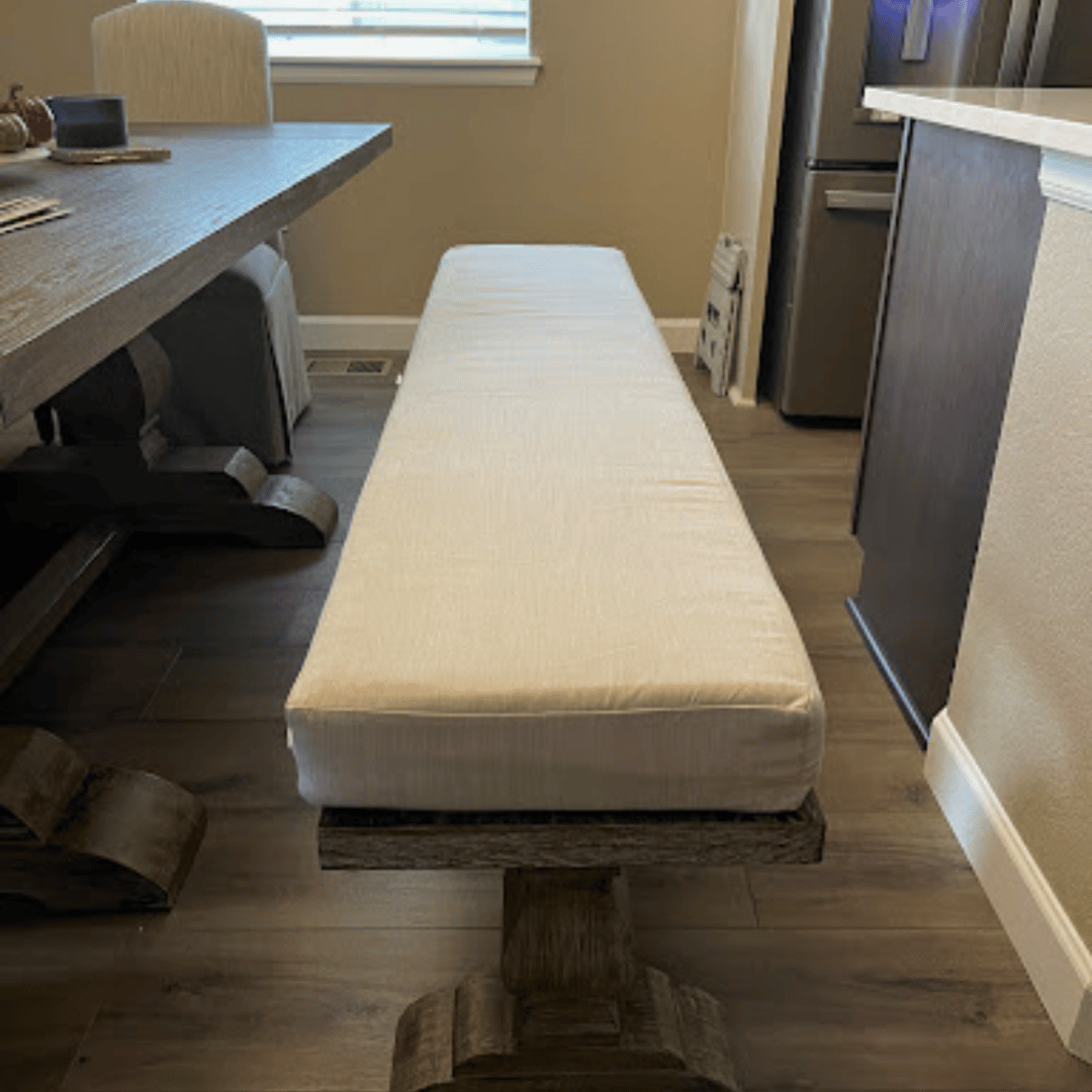 custom bench cushions 