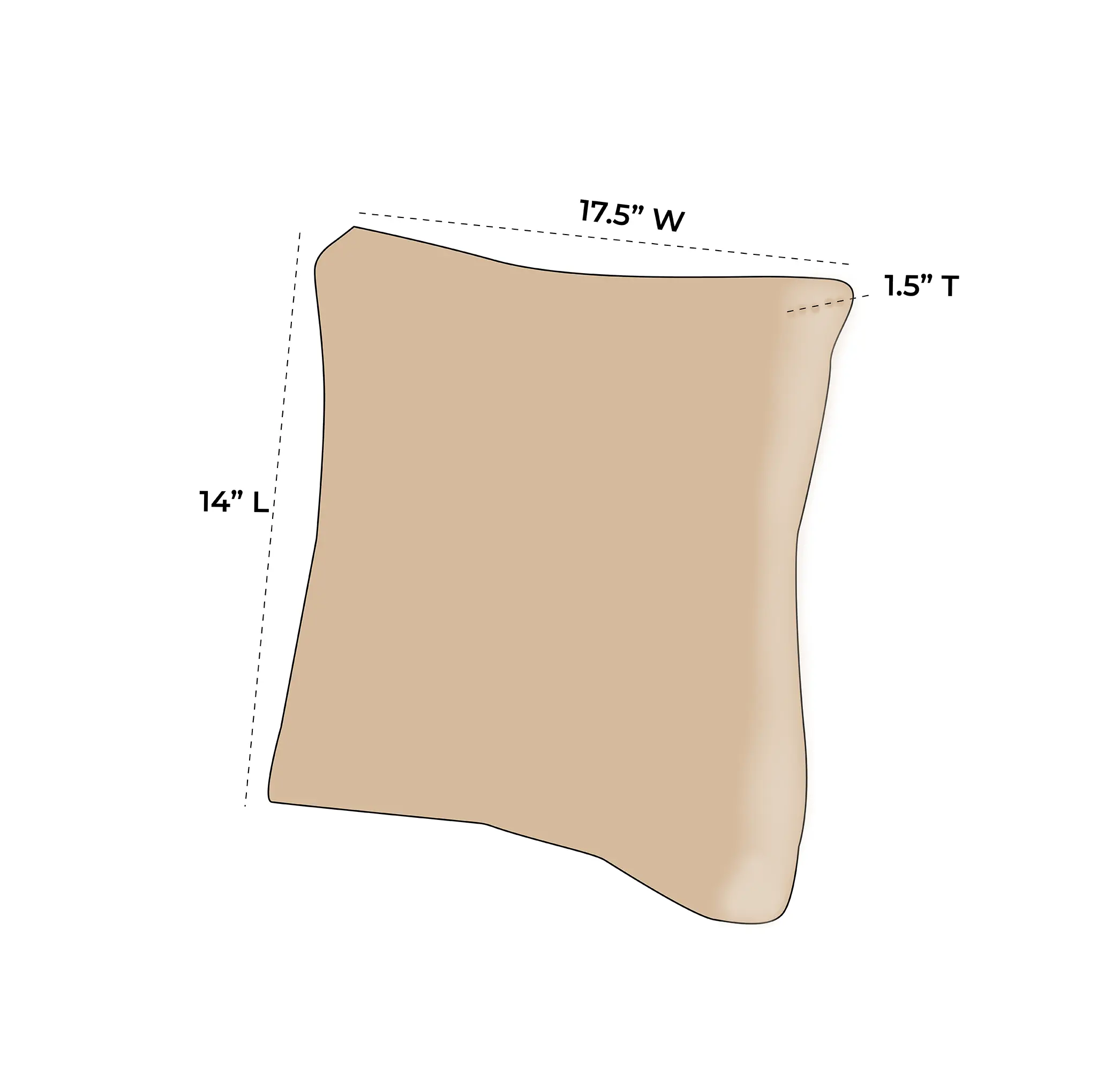 12 x 46 Pillow Insert | ZIPCushions