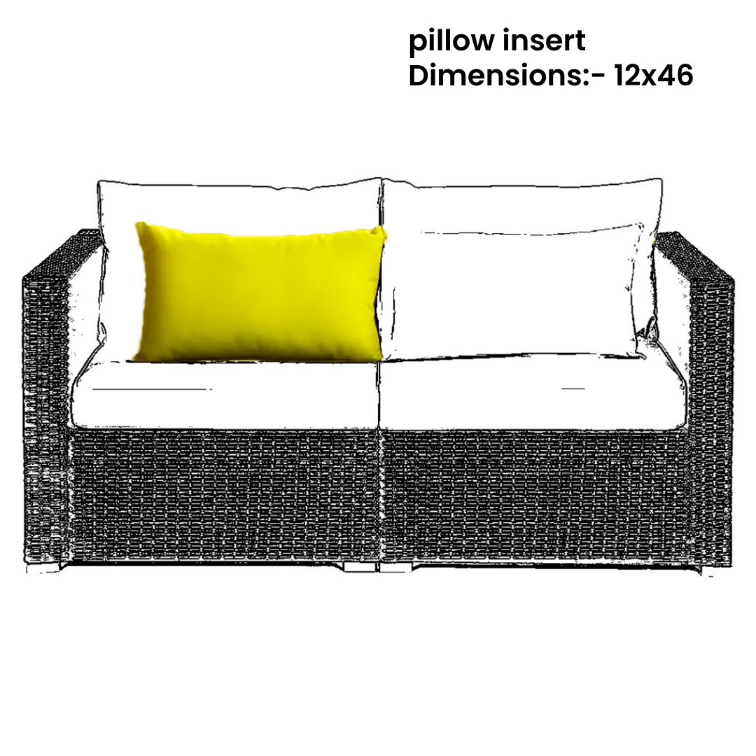 12x46 pillow insert