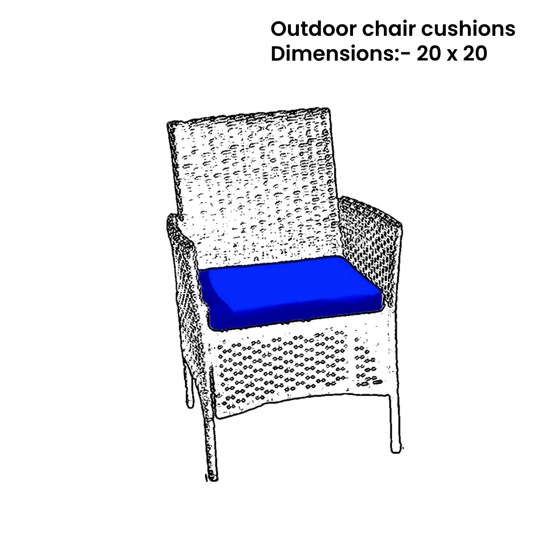 20 x 20 outdoor chair cushions