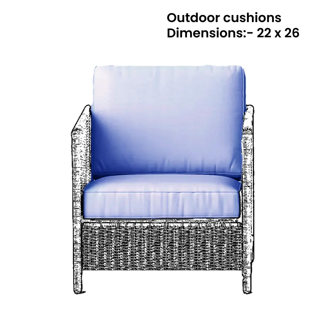 22 x 26 Outdoor Cushions | ZIPCushions