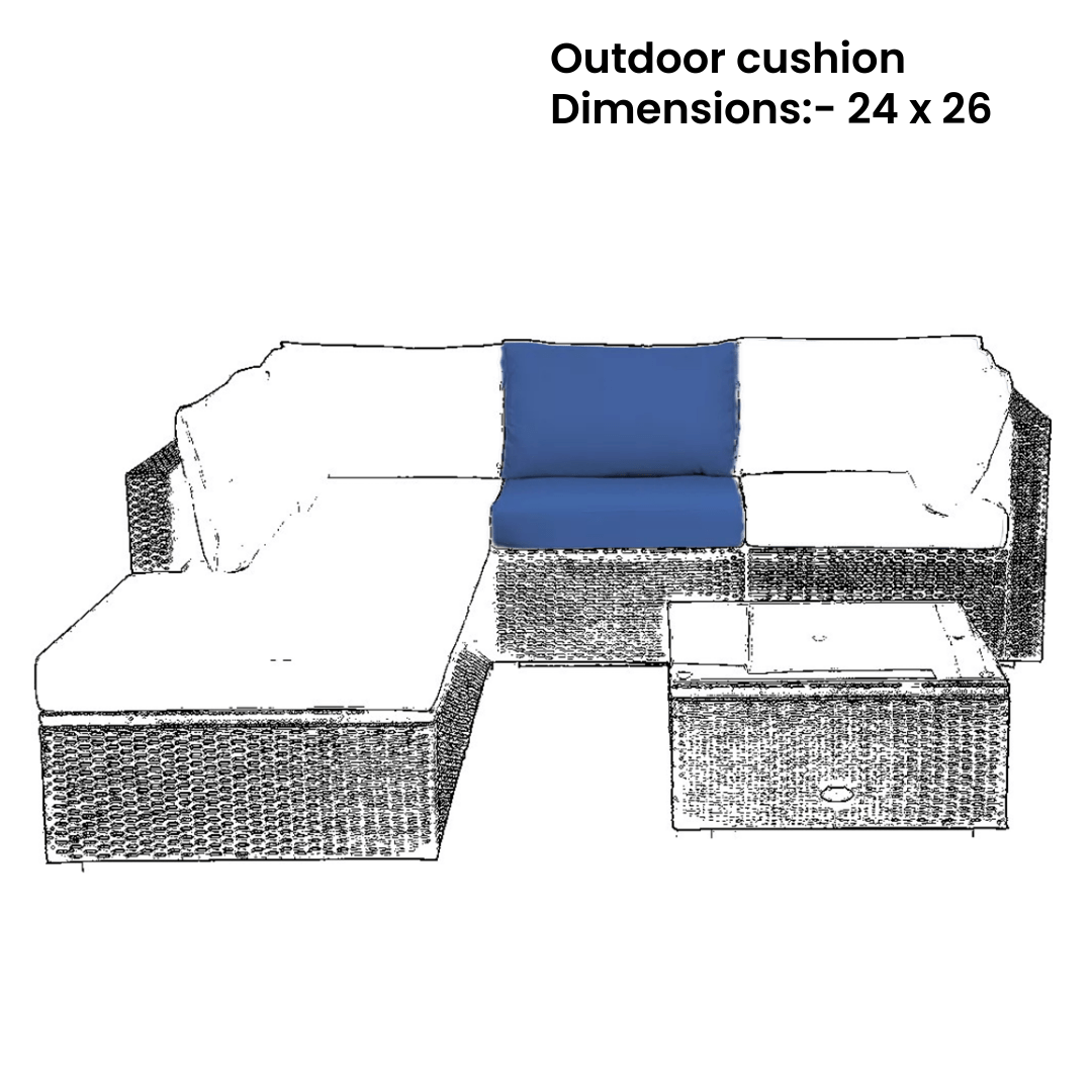 26 x 24 outdoor cushions best sale