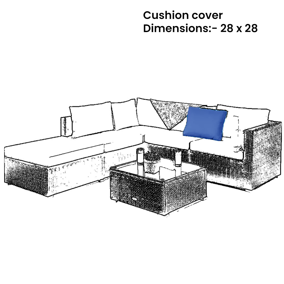 28x28 cushion cover