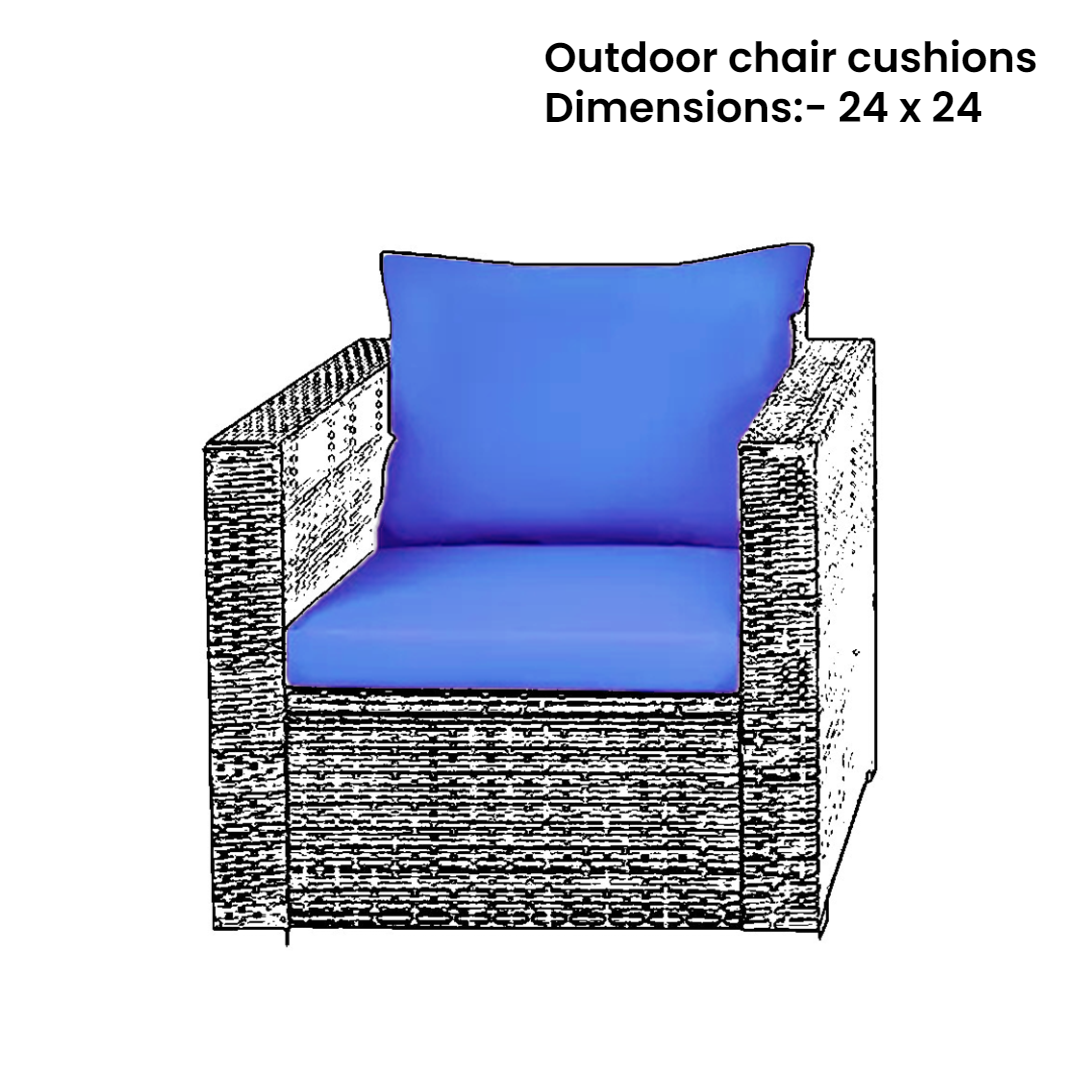 24 x 24 outdoor chair cushions