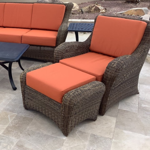 Back cushion for Patio chairs