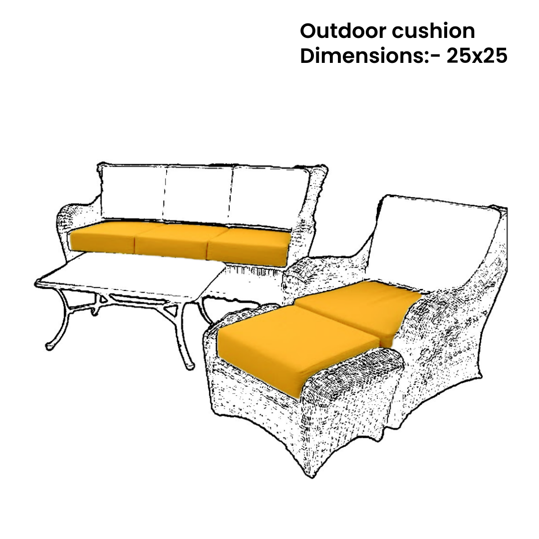 25x25 outdoor cushions