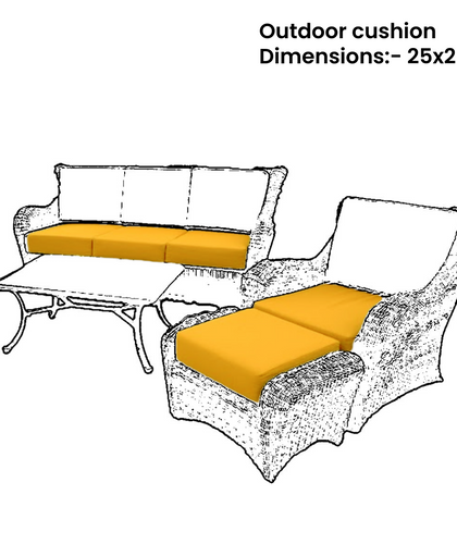 25x25 outdoor cushions