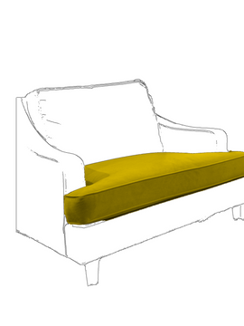 T shape Sofa / Bench Cushions