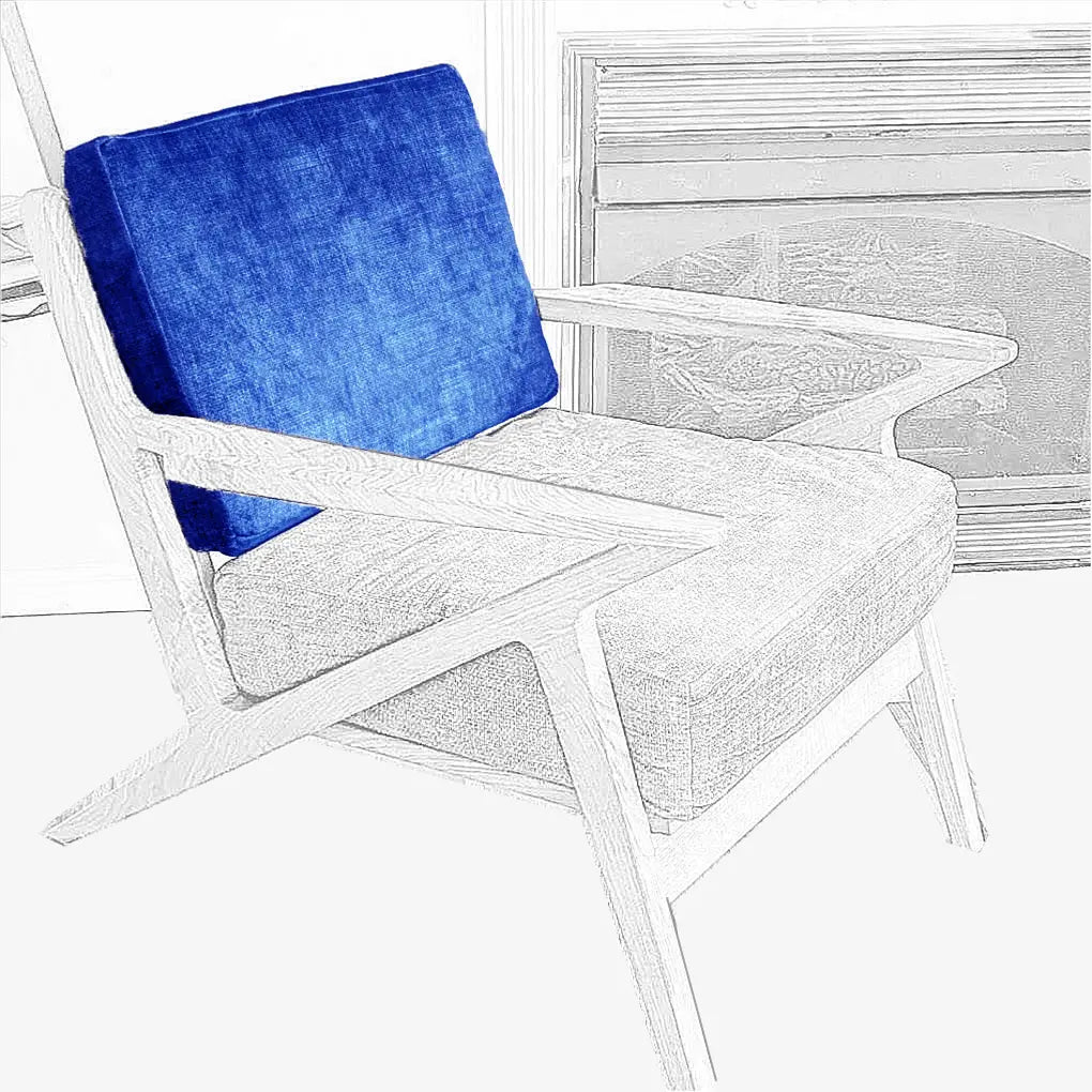 Back Cushions for Chairs | ZIPCushions