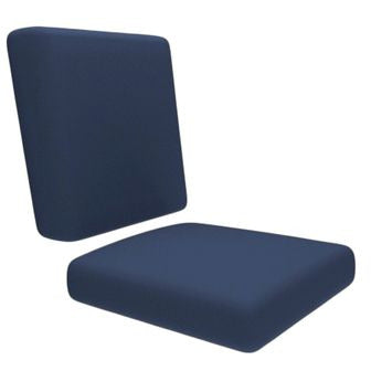 Custom Seat and Back Chair Cushions