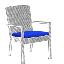 Outdoor Dining Chair Pads