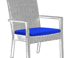 Outdoor Dining Chair Pads