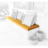 Concrete Bench Cushions
