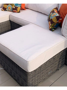 Custom Rectangular Ottoman Cushions