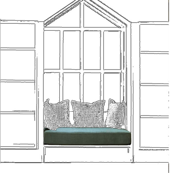 Window Seat / Nook Cushions