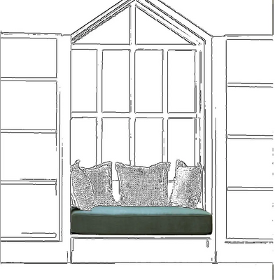 Window Seat / Nook Cushions